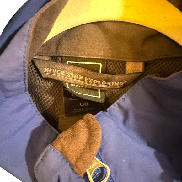 Men's Vintage Y2K The North Face Blue Gray Mesh Lined Hydrenalite Jacket Large - Picture 4 of 10